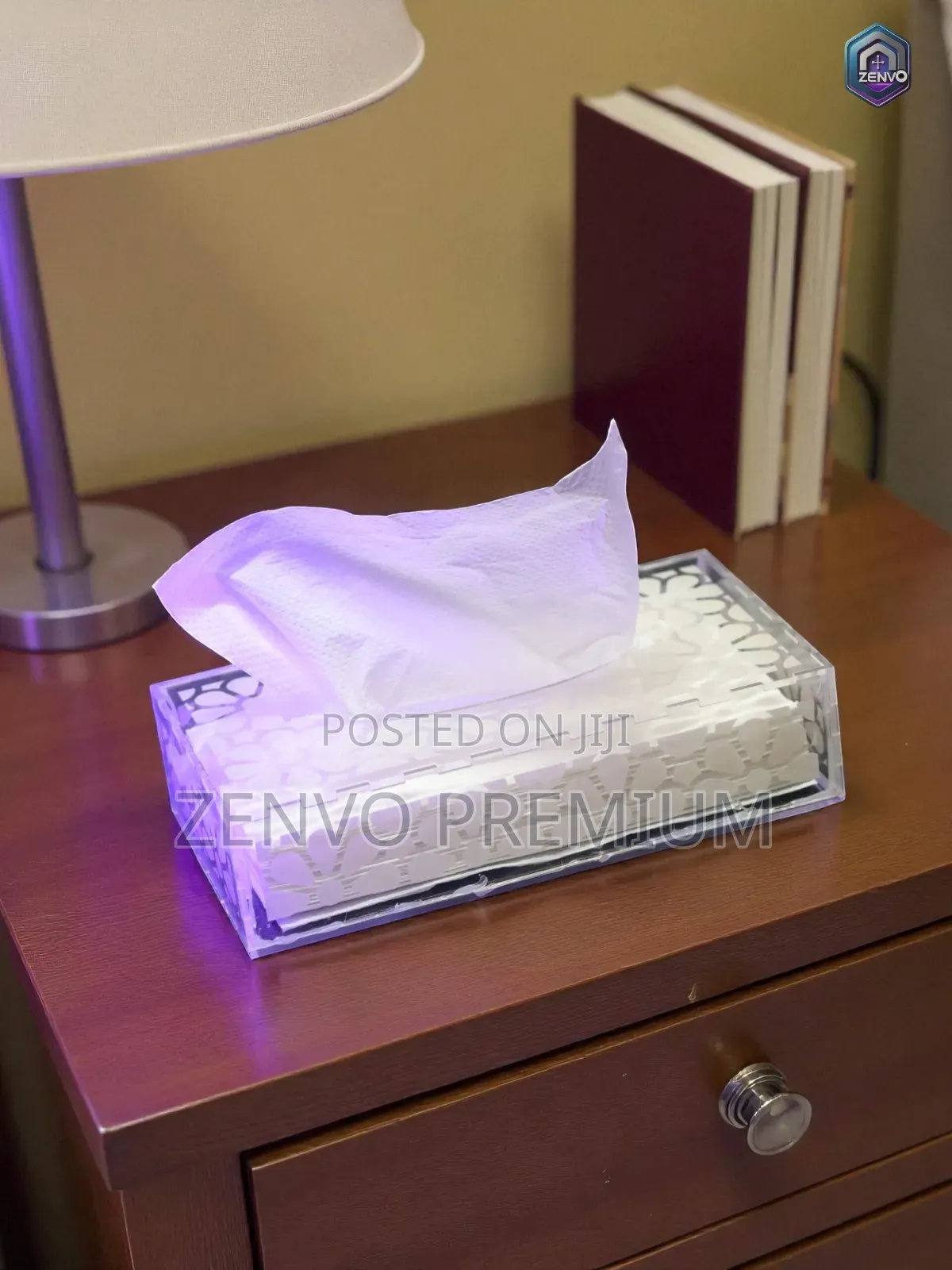 Transparent Acrylic Tissue Holder Box