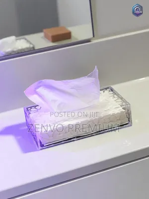 Transparent Acrylic Tissue Holder Box