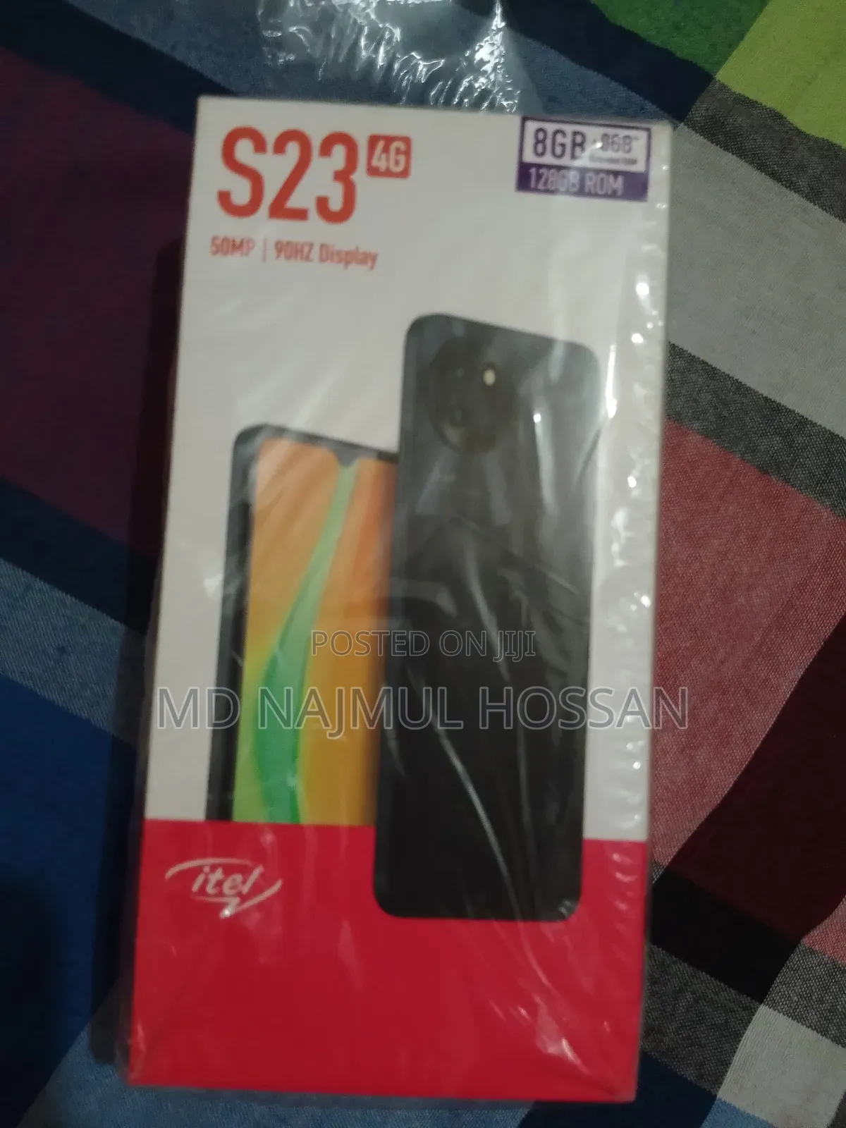 New Itel S23 128 GB Black