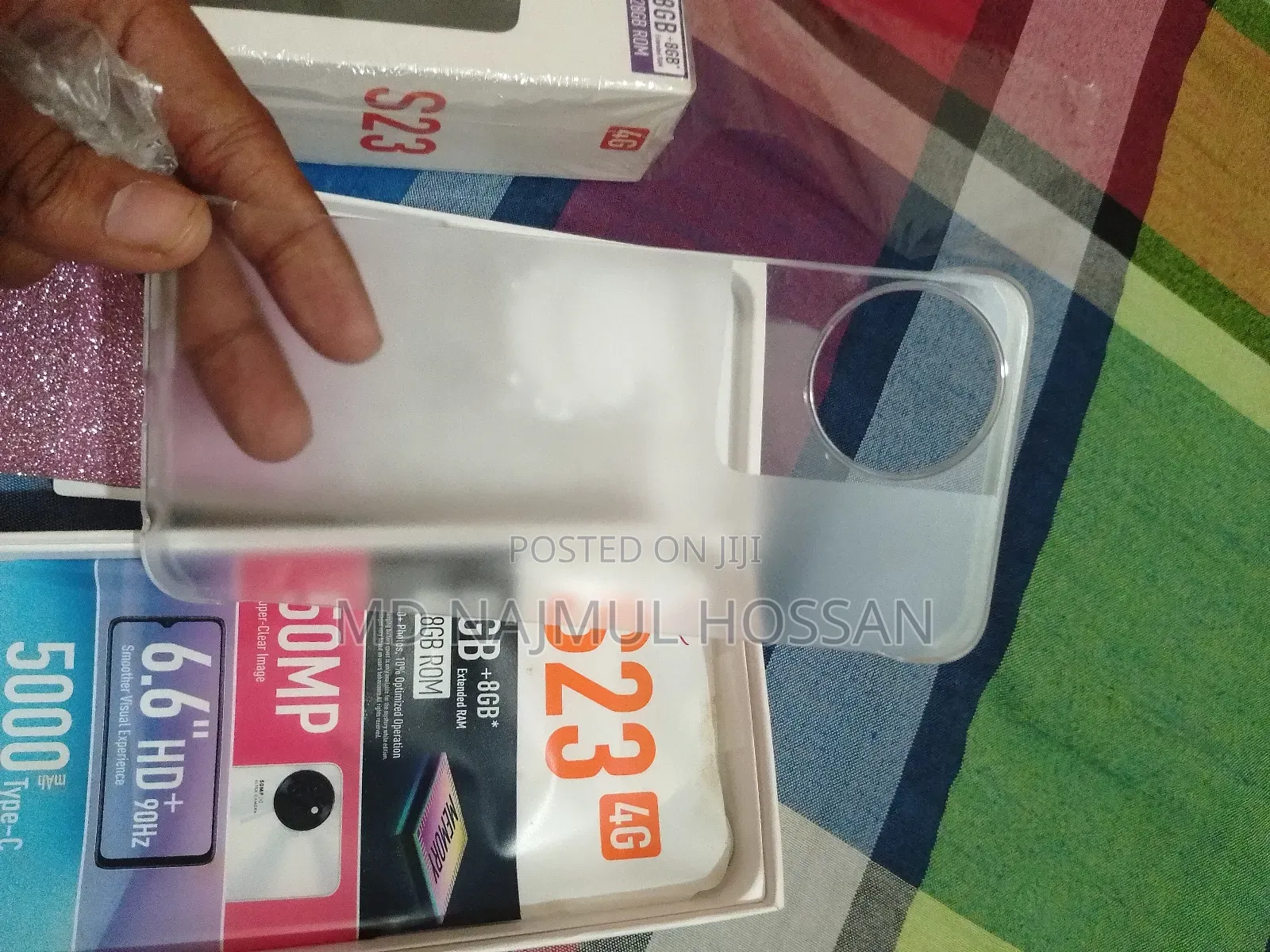 New Itel S23 128 GB Black