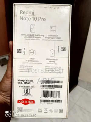 Xiaomi Redmi Note 10 Pro 128 GB Red