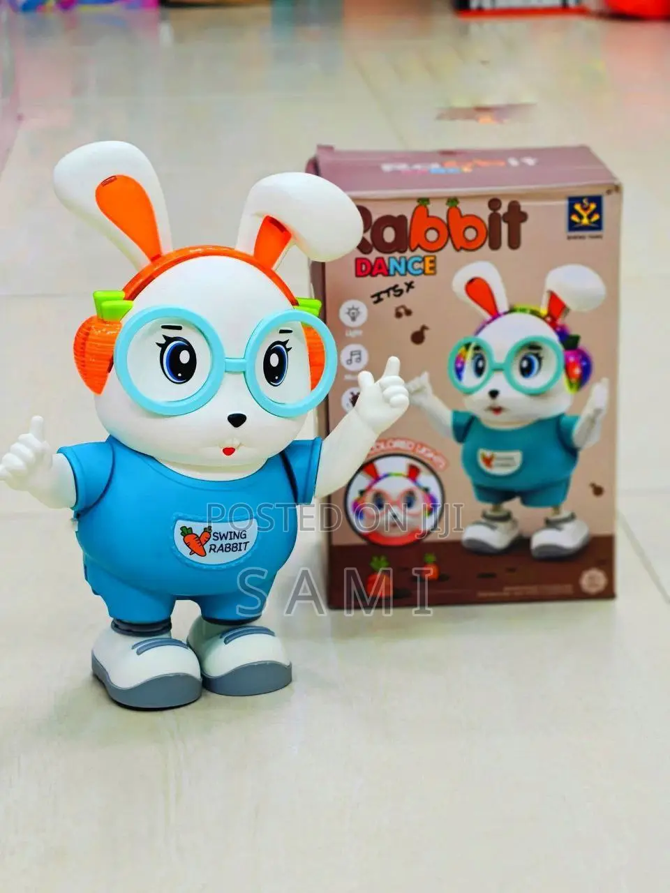 Rechargeable Dancing Swing Rabbit