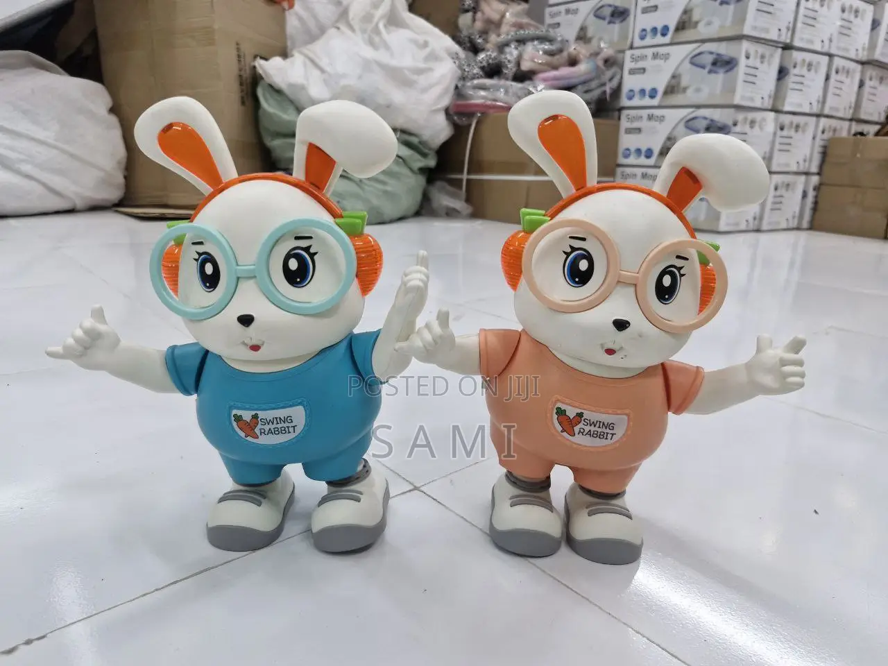 Rechargeable Dancing Swing Rabbit