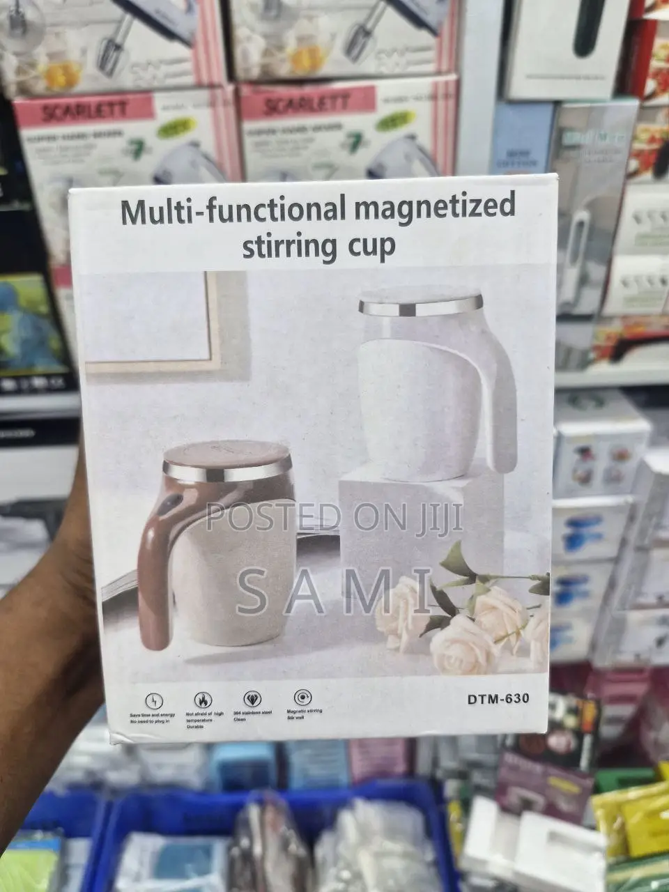 Multi-Functional Magnetized Stirring Cup