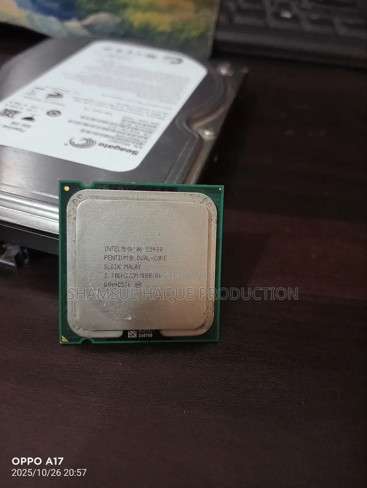 . বিক্রয়যোগ্য Intel Pentium Dual-Core E5400 প্রসেসর – একদম ঠিক আছে