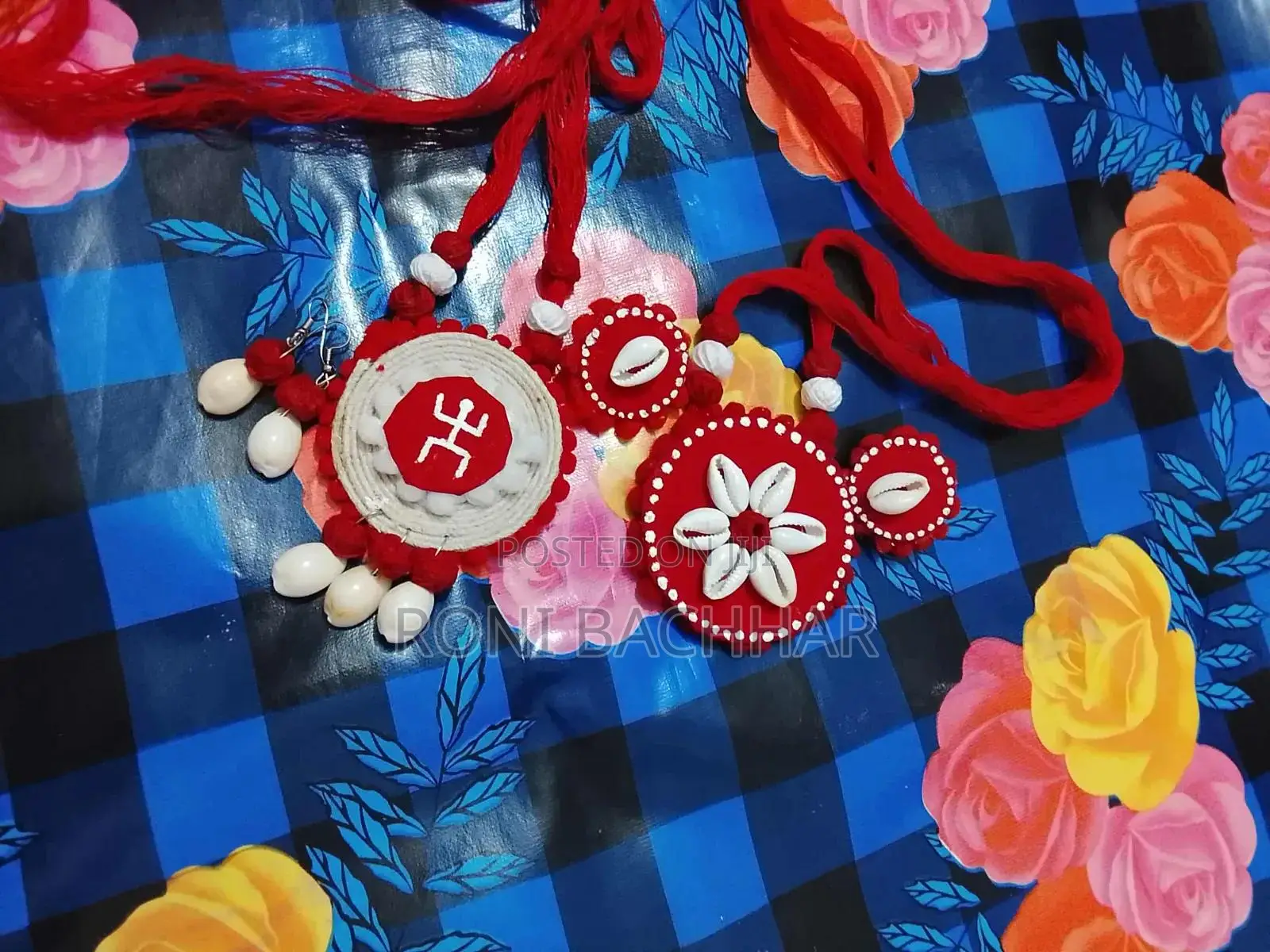 যেকোনো পূজার জন্য হস্তনির্মিত অলঙ্কার সেট | Handmade Puja Jewelry Set