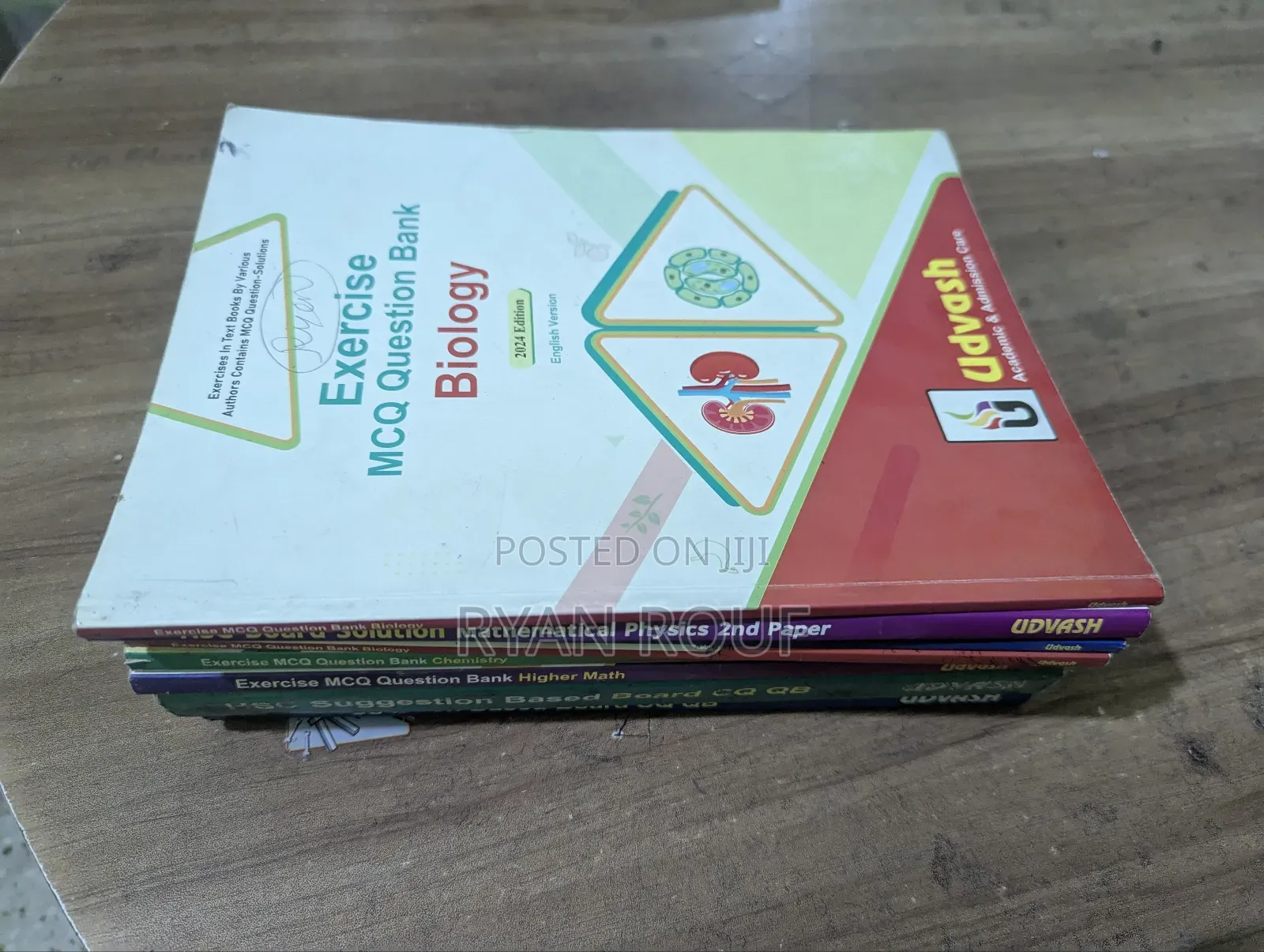 HSC Academic Books +Udvash Qbank