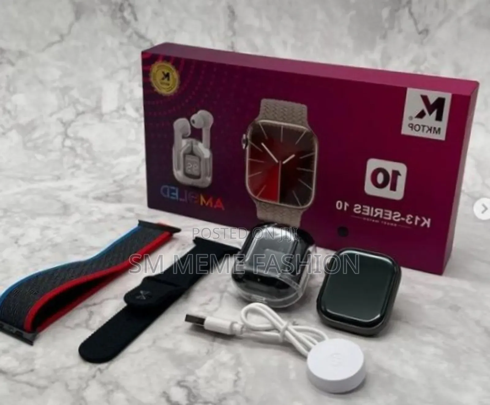 Combo De Reloj Inteligente -Serise 10