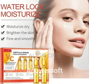 Photo - Sadoer Vc Whitening Anti-Wrinkle Ampoule Face Serum 7pcs