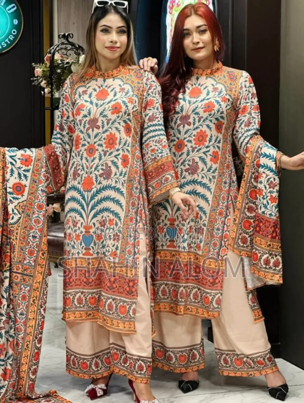 Digital Print Three Piece