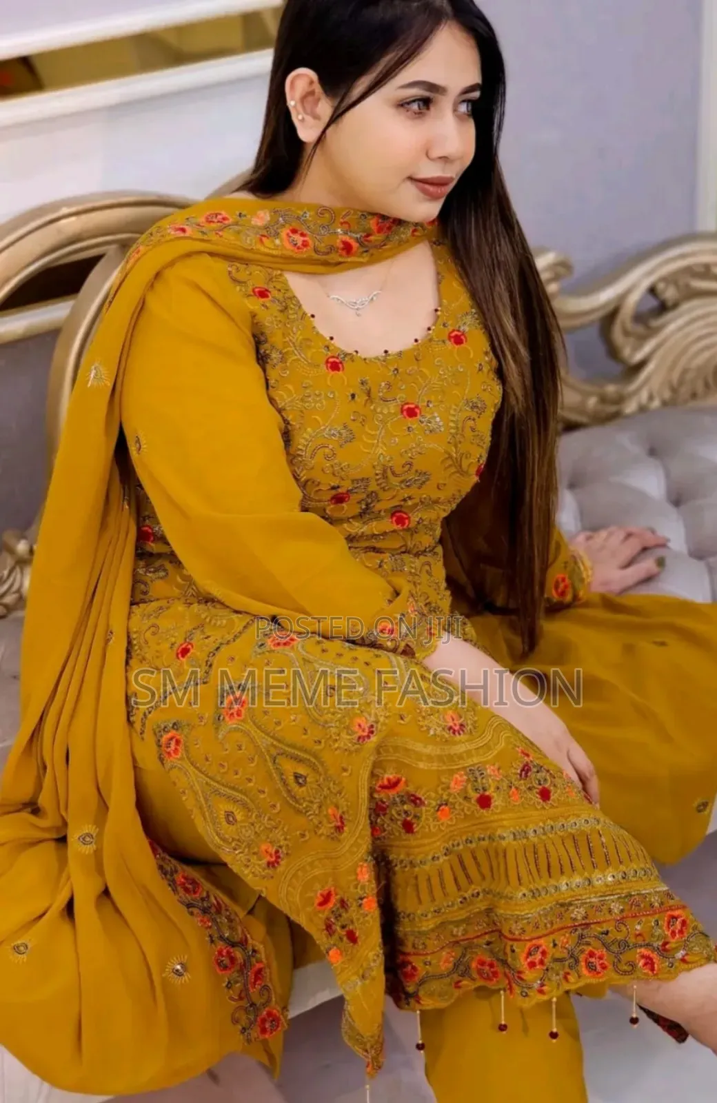 জর্জেট এমব্রয়ডারি ফোর পিস