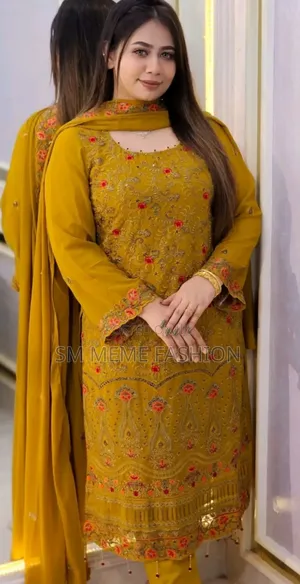 জর্জেট এমব্রয়ডারি ফোর পিস