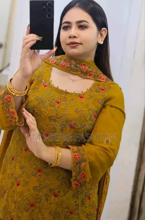 জর্জেট এমব্রয়ডারি ফোর পিস