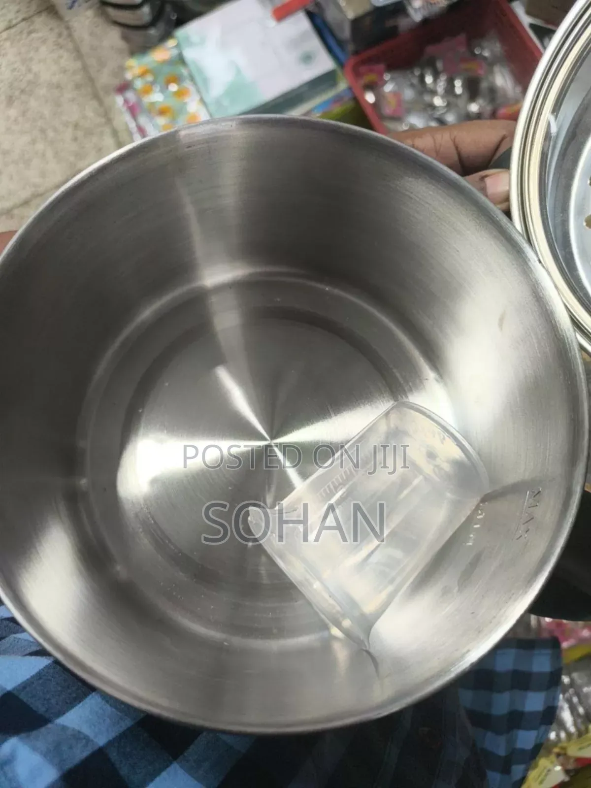 Gold Bajaj Electric Kitchen Kettle and Steamer