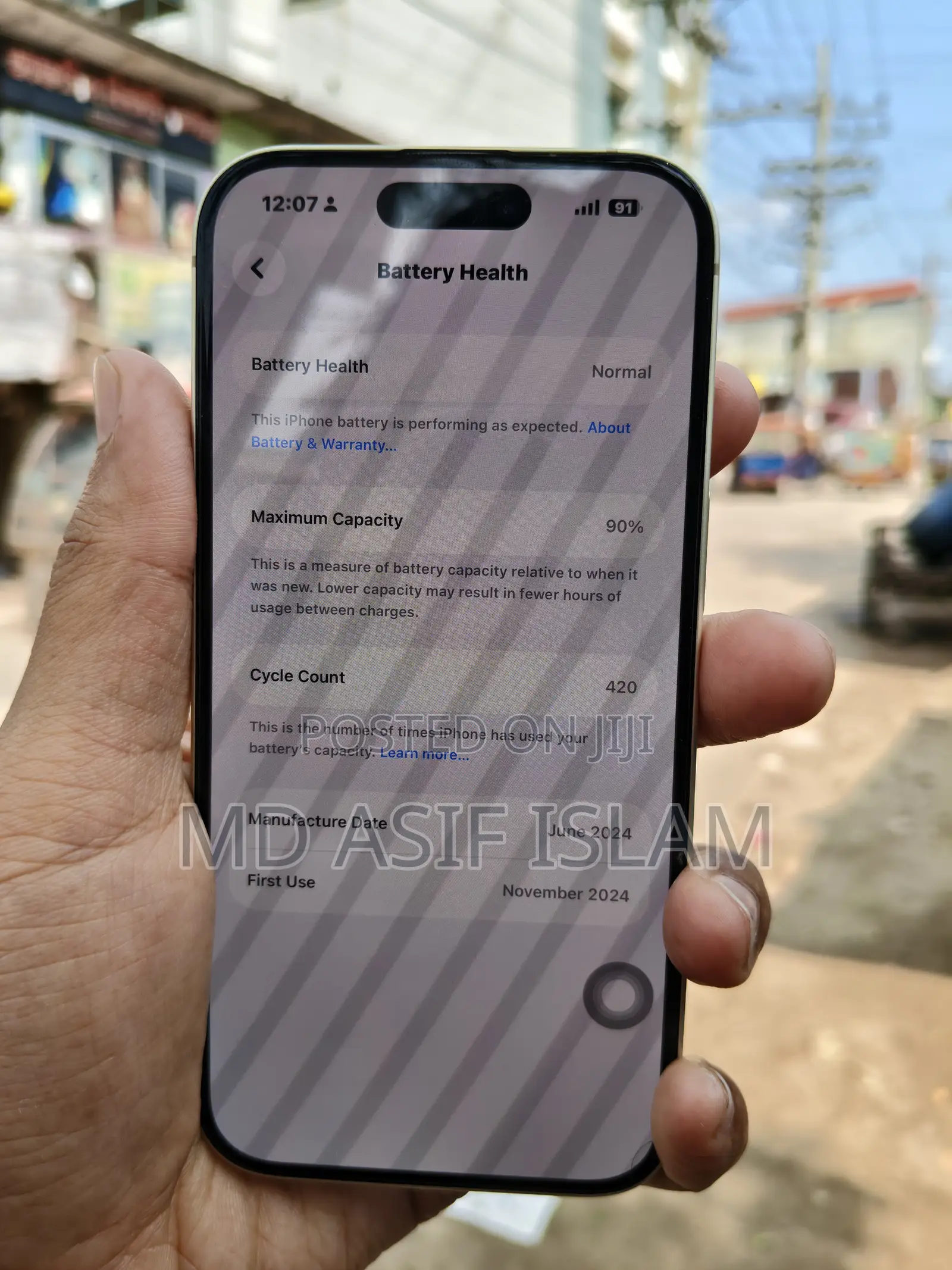 Apple iPhone 15 128 GB Yellow