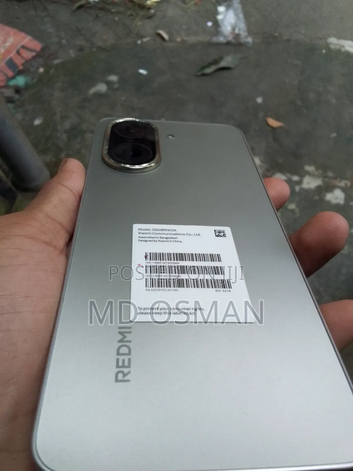 New Xiaomi Redmi A5 4G 64 GB White