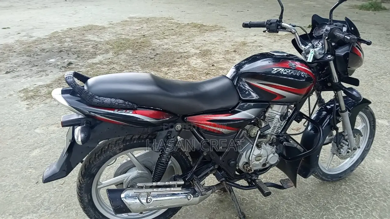 Bajaj Discover 125 2016 Black