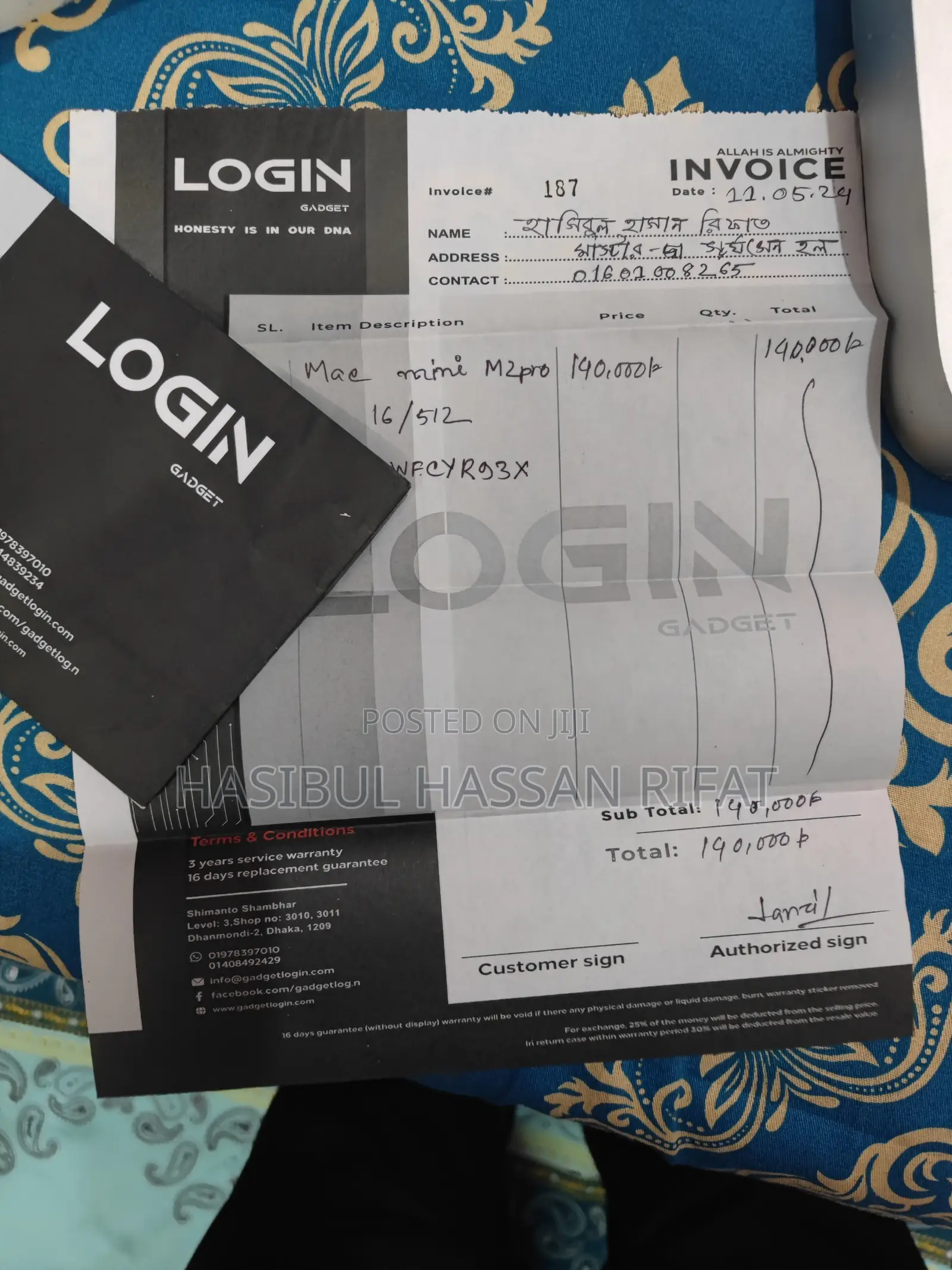 Desktop Computer Apple Mac Mini M2 Pro 16GB Apple M2 SSD 512GB