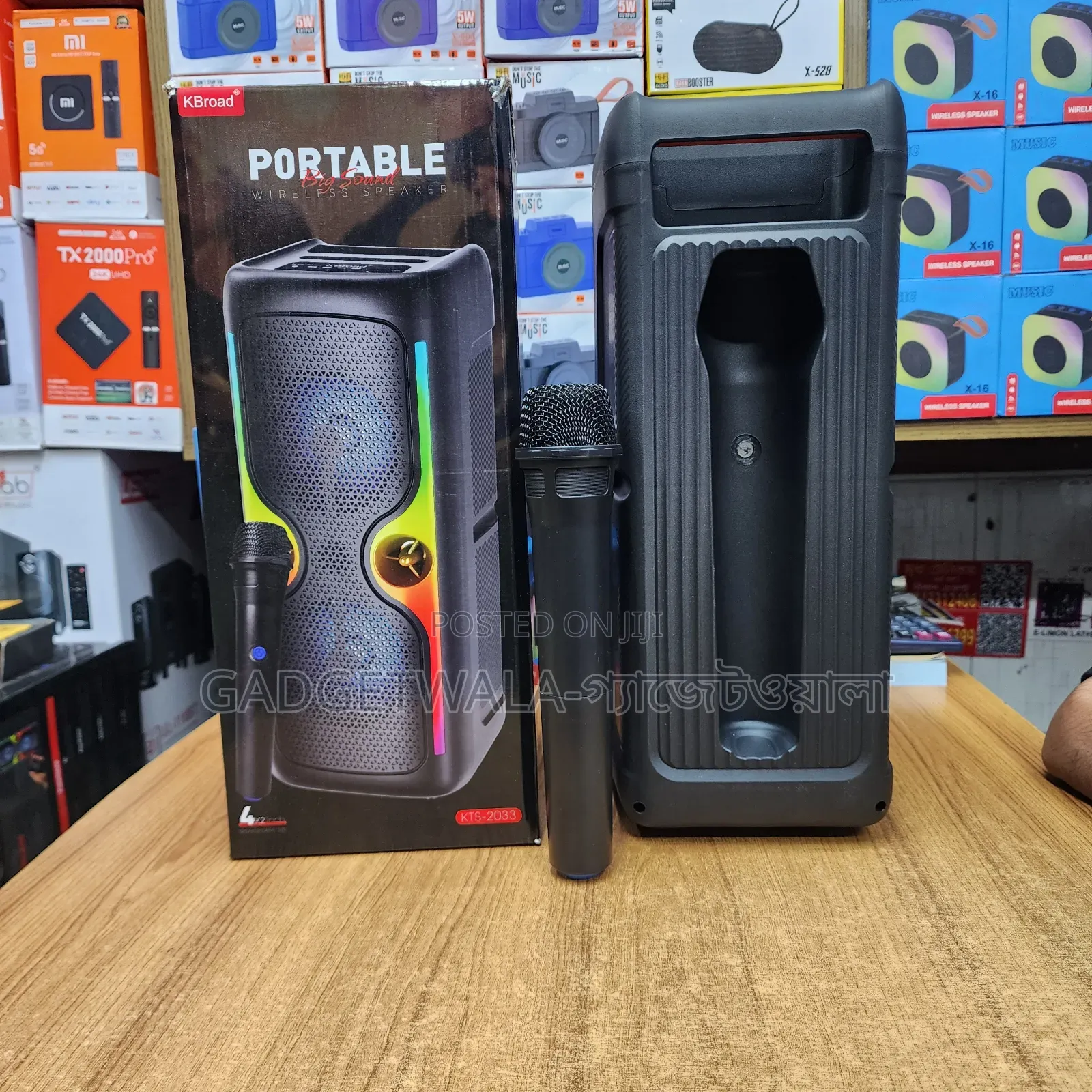 KTS-2033 Speaker With Wireless Microphone