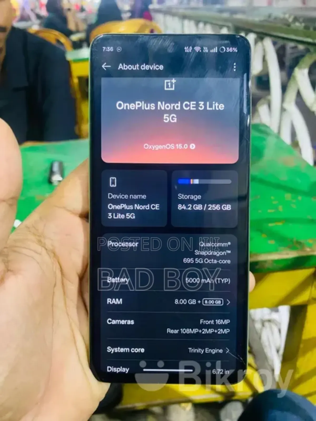 OnePlus Nord CE 3 Lite 5G 128 GB Green