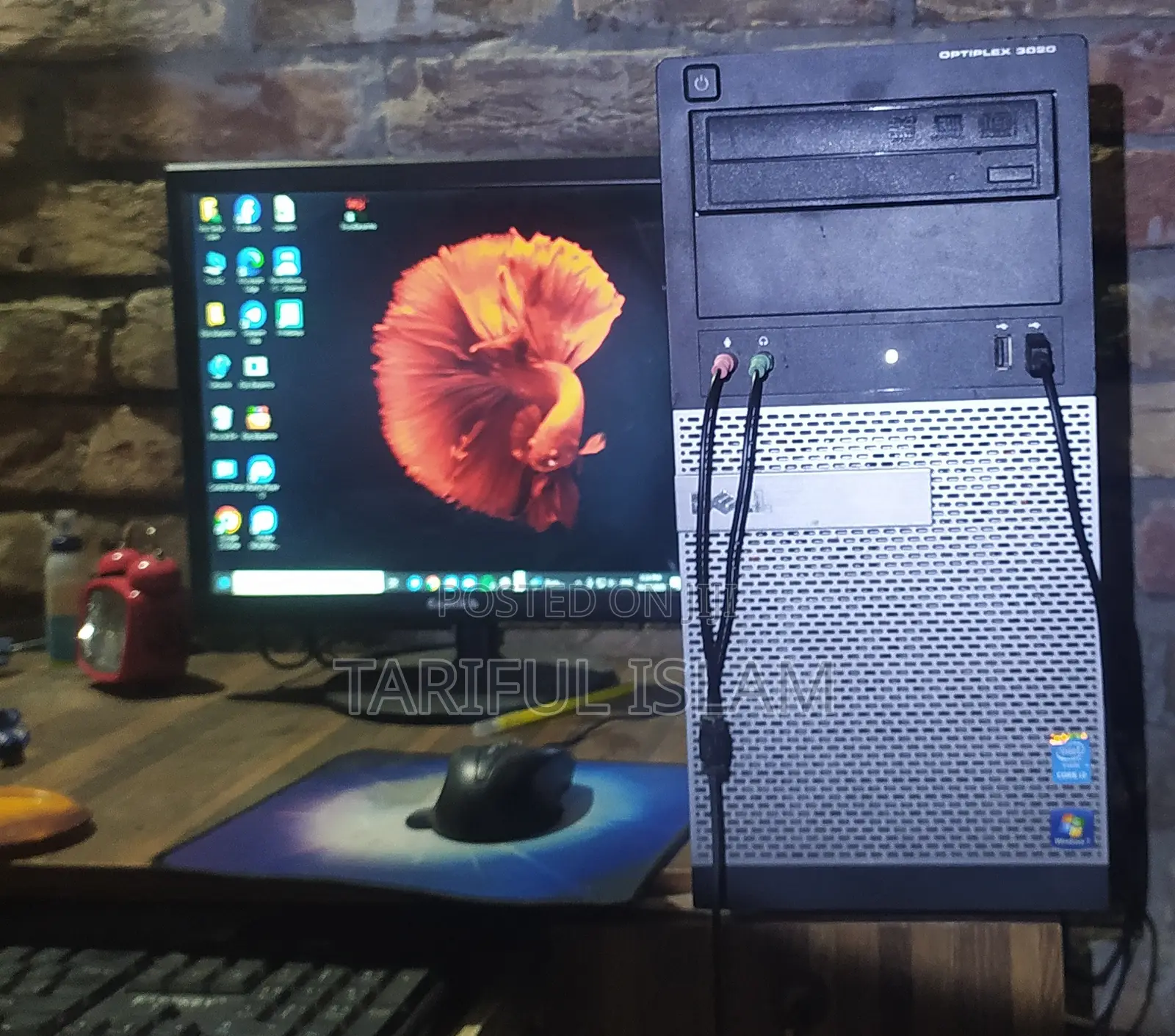 Desktop Computer 8GB Intel Core I3 SSD 128GB