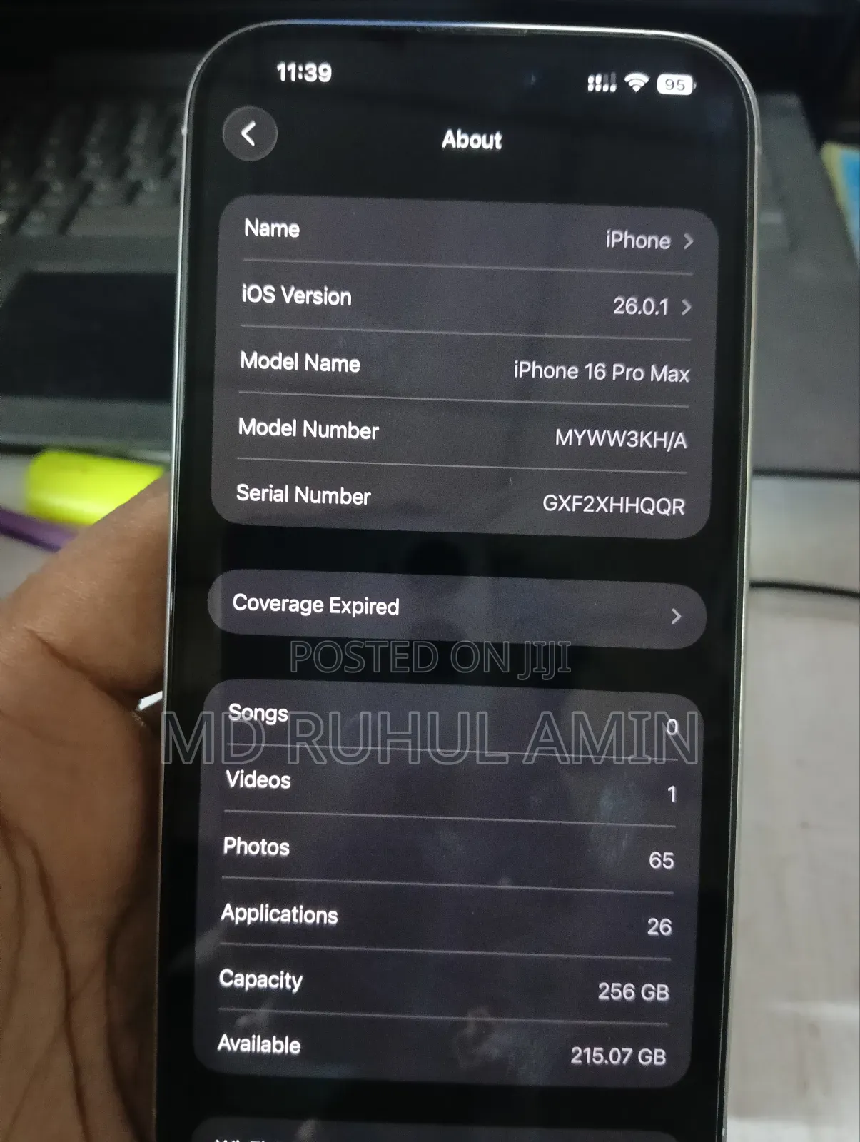 Apple iPhone 16 Pro Max 256 GB White