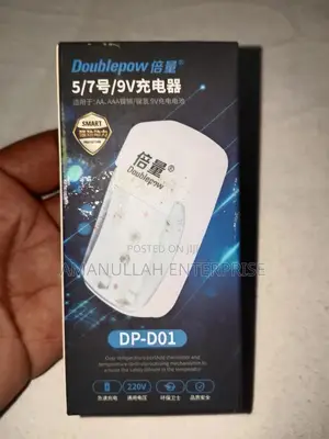 Photo - Doublepow Dp-D01 Rechargeable Battery Charger for Aa, Aaa, and 9v.