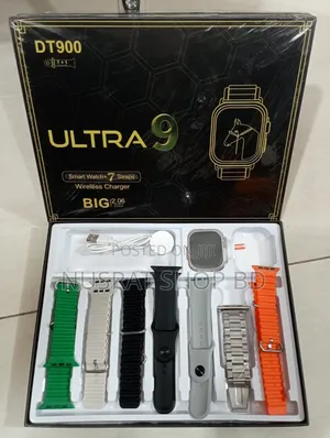 Photo - Dt 900 Ultra Smartwatch With Free 7 Straps
Code : 4767
Price :
৳1700