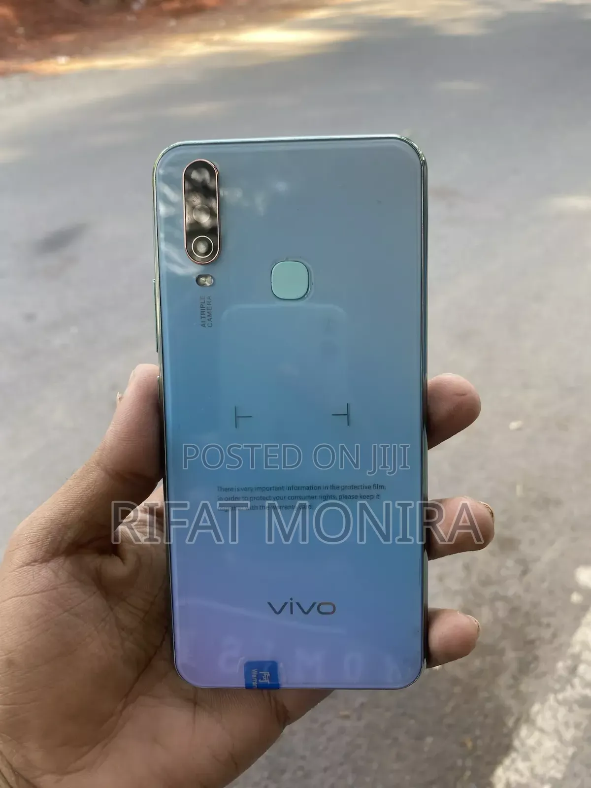 Vivo Y17 256 GB Blue