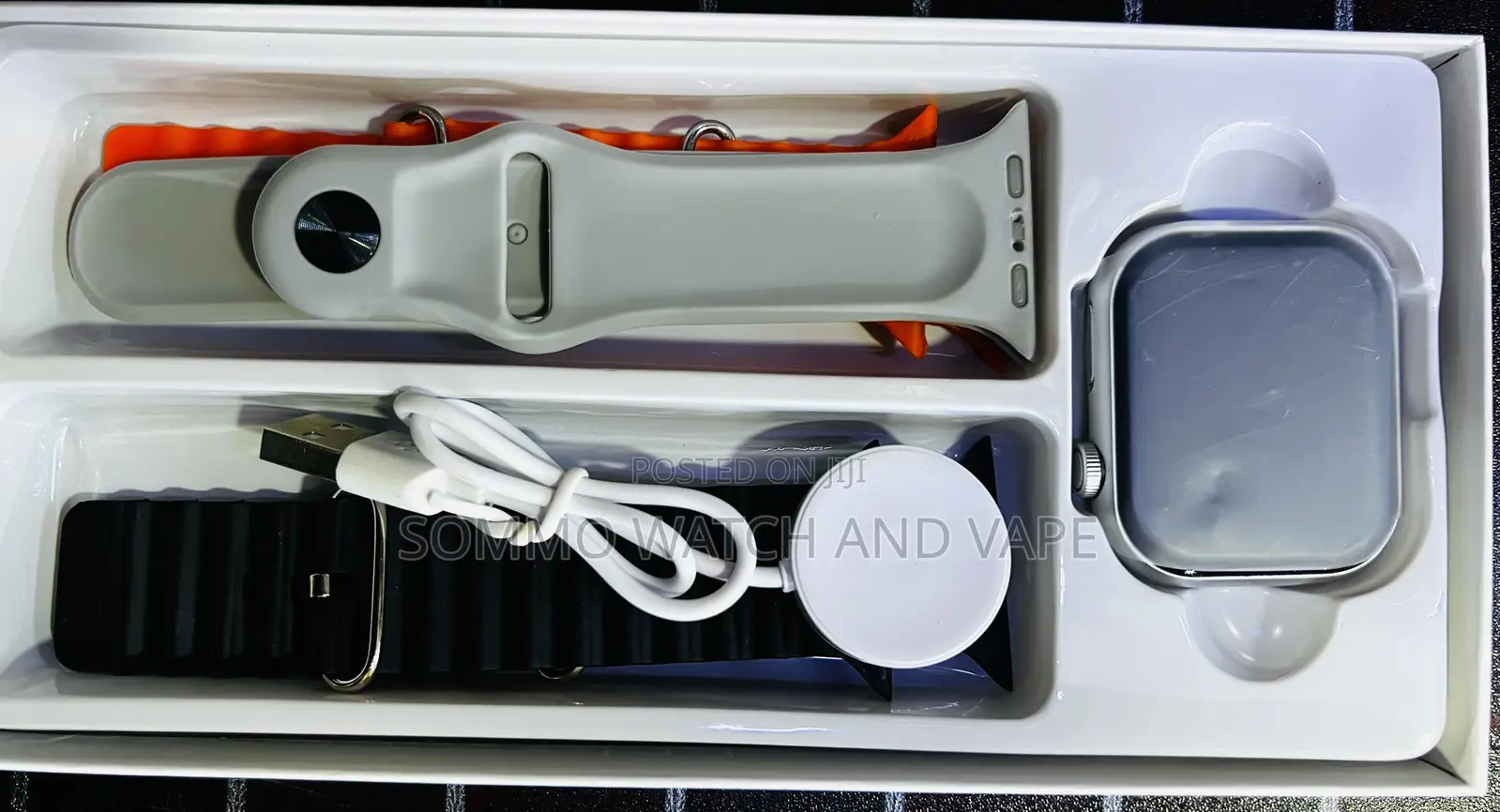 Kw25 Max (Series 10) Smart Watch {3 Belt}