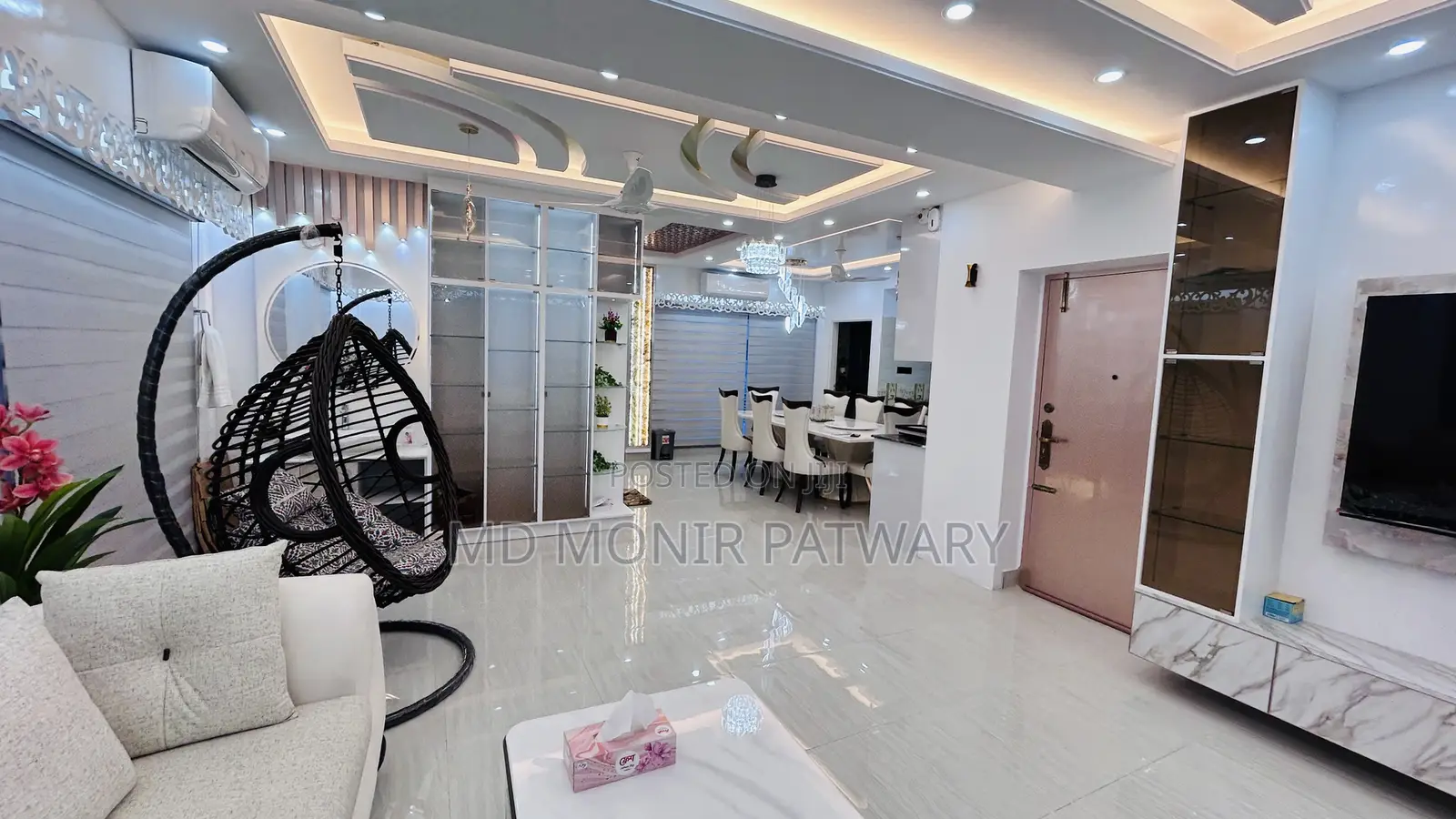 Furnished 2bdrm Apartment in PMC Monir Garden, Basundhara for Rent