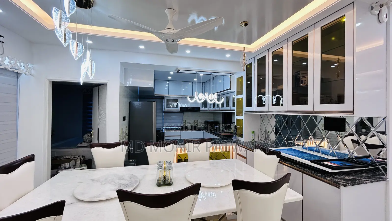 Furnished 2bdrm Apartment in PMC Monir Garden, Basundhara for Rent