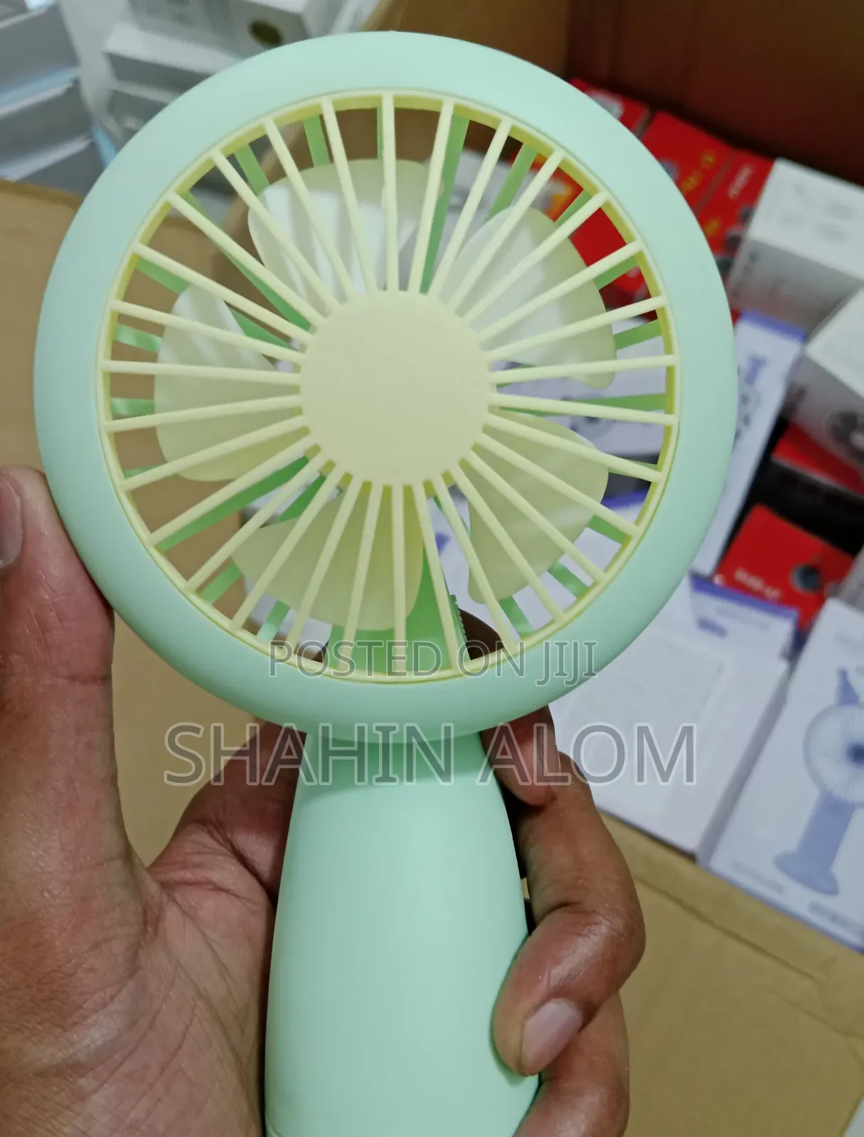 Mini Fan With Light