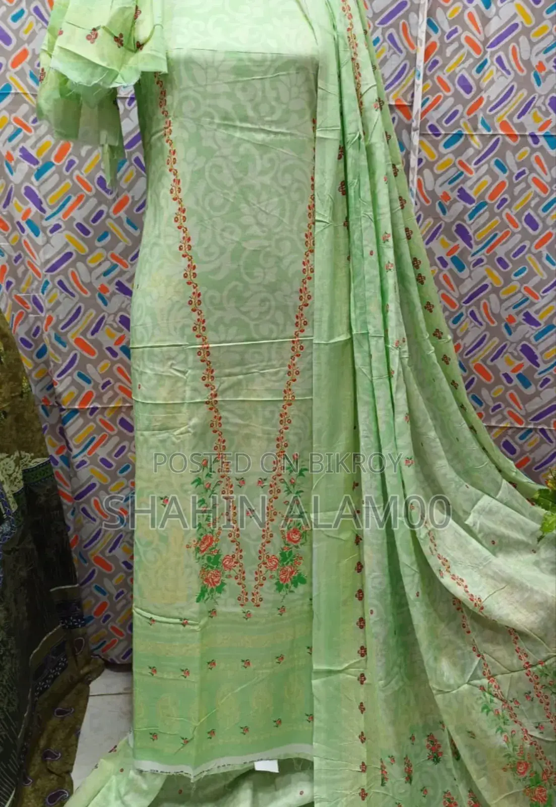 Digital Print Lawn Three Piece