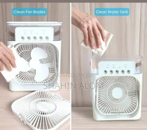 Portable Mini Air Cooler Fan With Humidifier