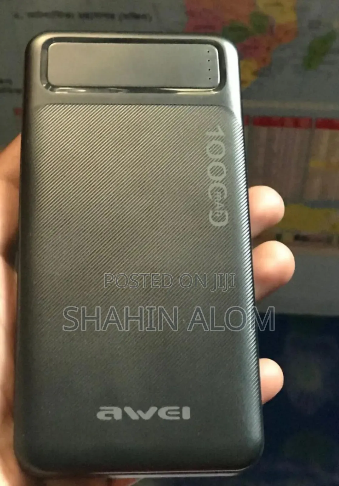 Awei P5k 10000mah Mini Portable Dual Usb Polymer Fast Charging