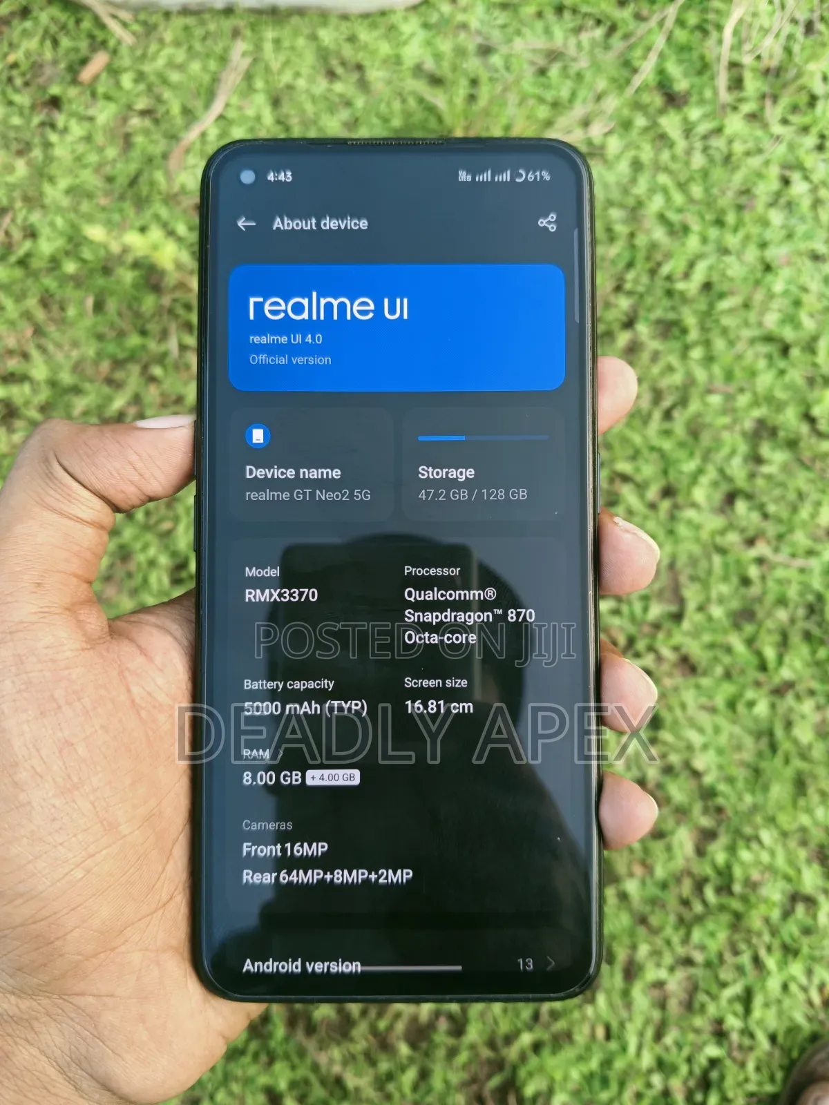 Realme GT Neo2 128 GB Green