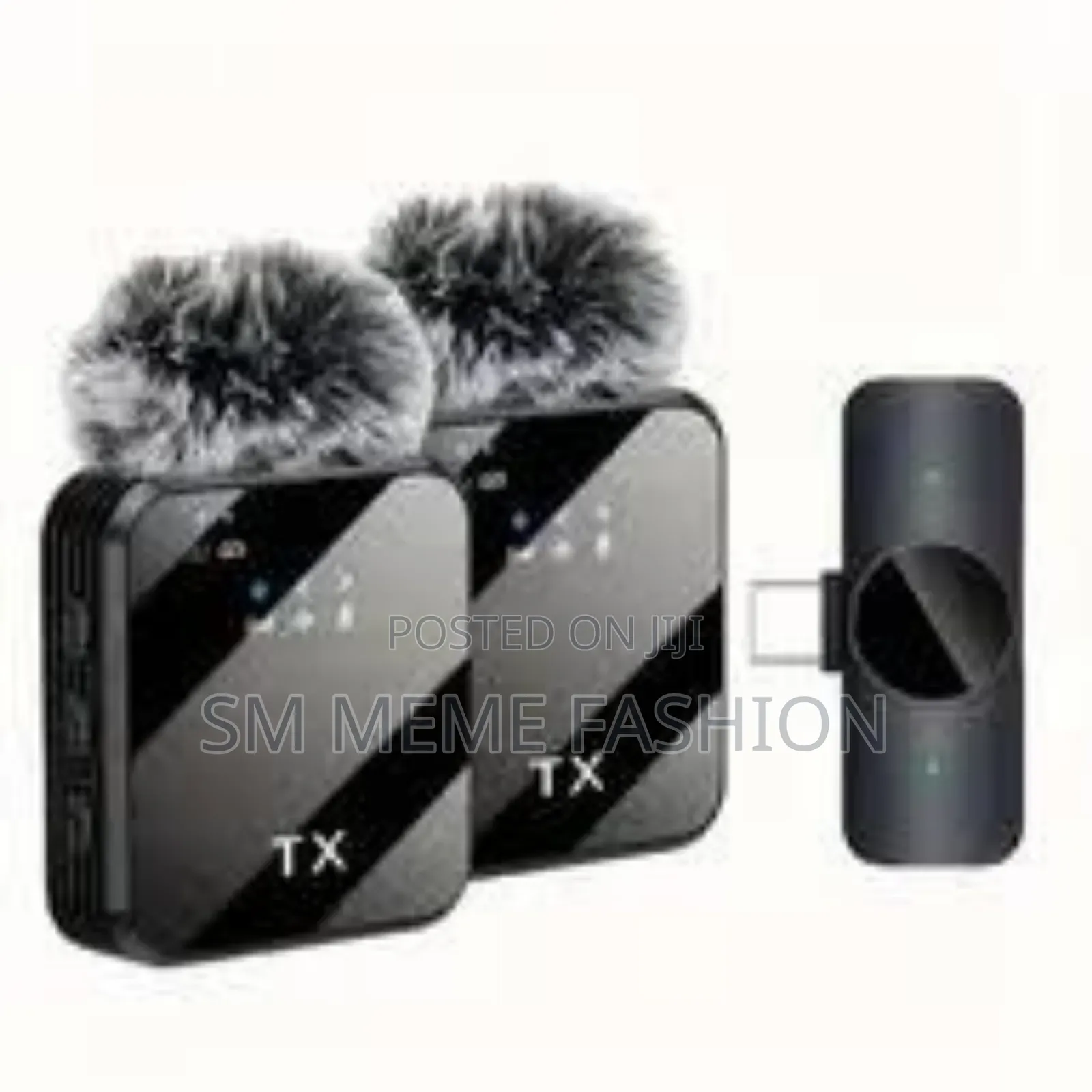 Wireless Lavalier Microphone 3 in 1 Mobile Phone Vlog Video Recording