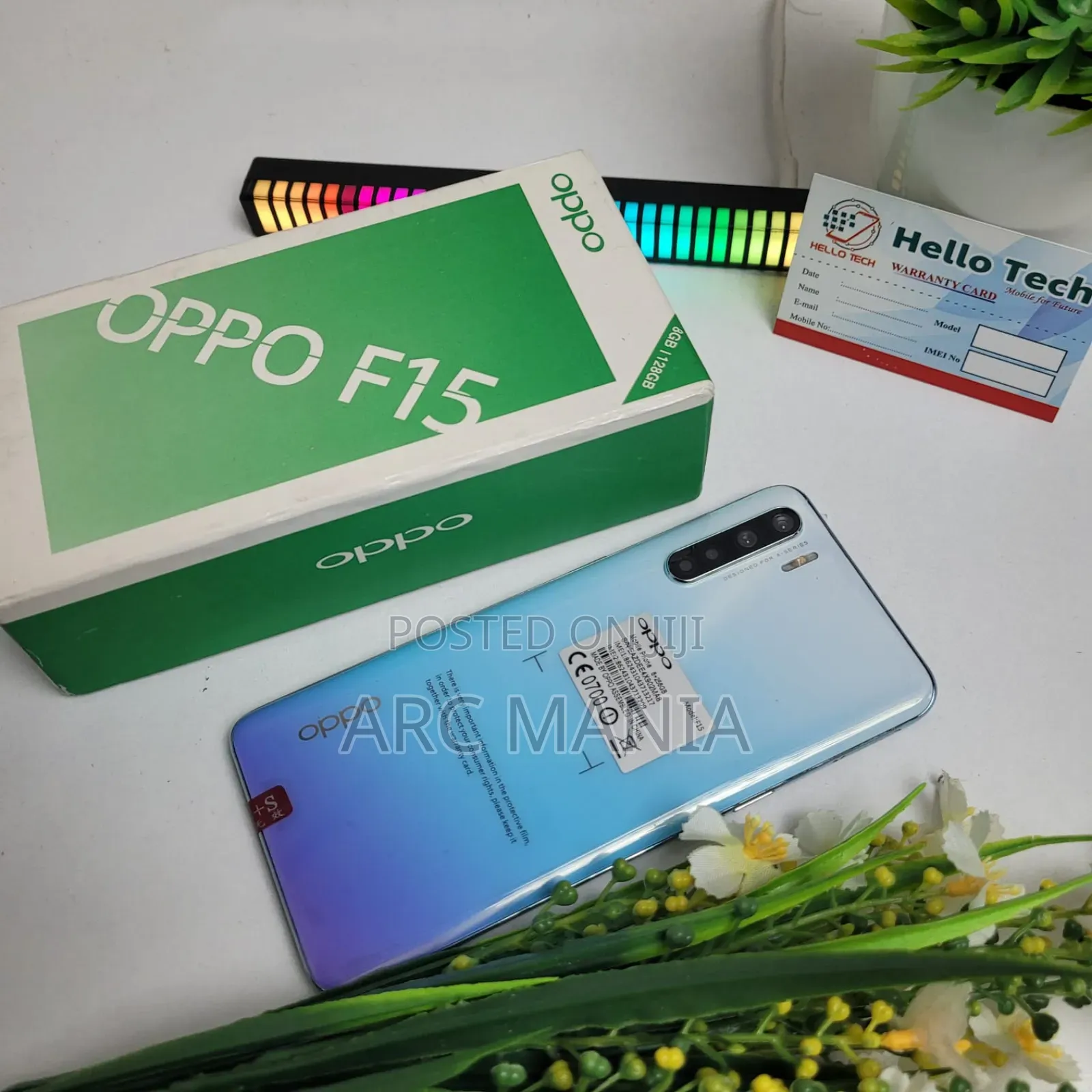 Oppo F15 256 GB Blue