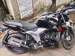 Photo - TVS Apache 160 4V 2025 Black