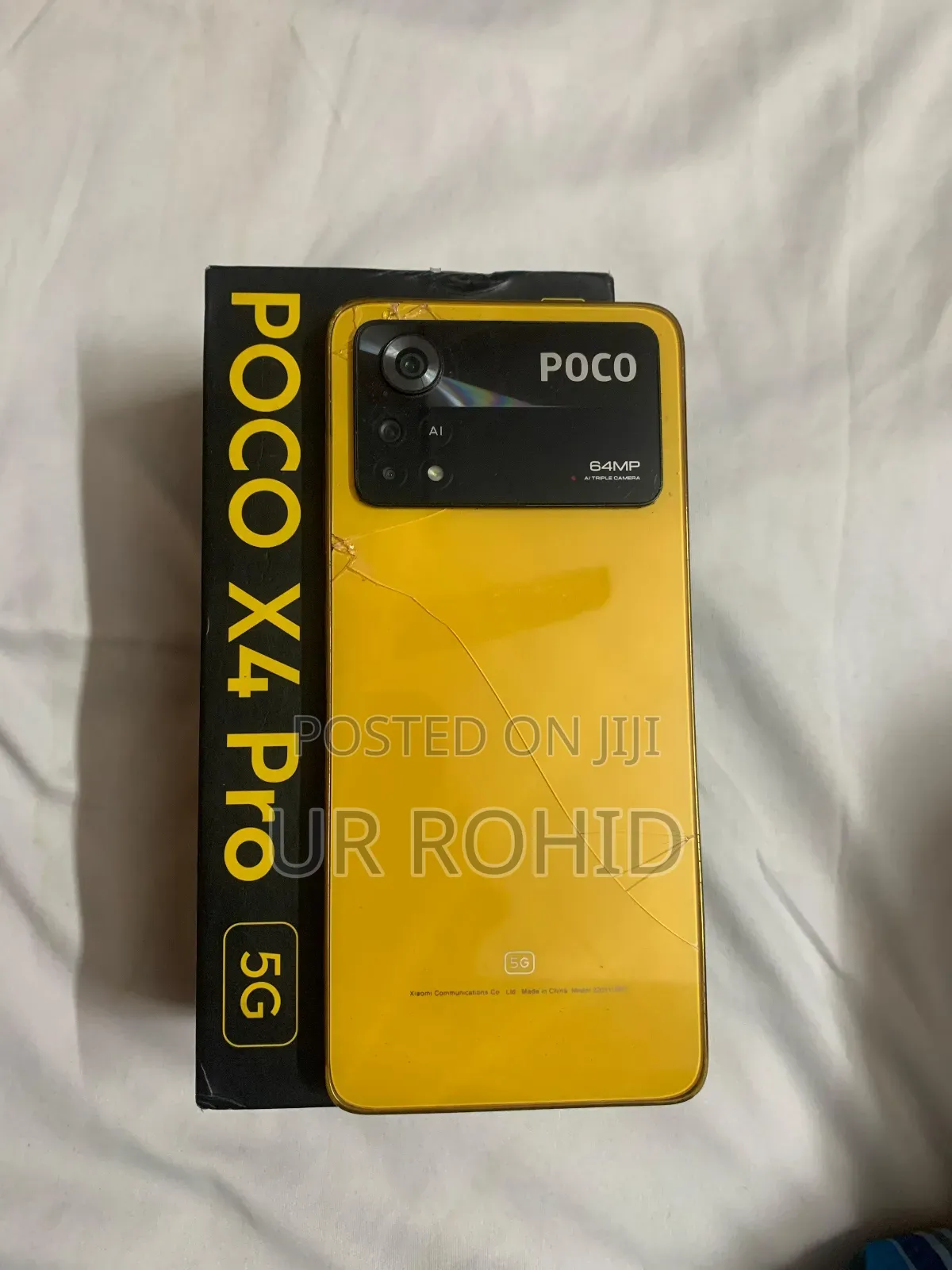 Xiaomi Poco X4 Pro 5G 128 GB Yellow