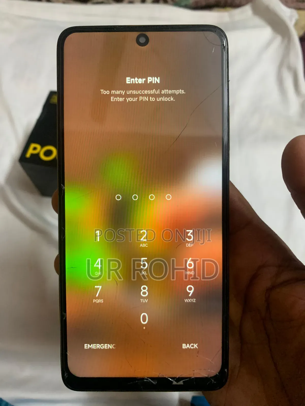 Xiaomi Poco X4 Pro 5G 128 GB Yellow