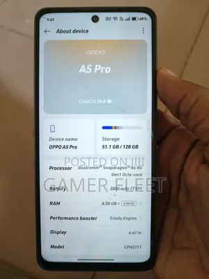 Photo - Oppo A5 Pro 128 GB