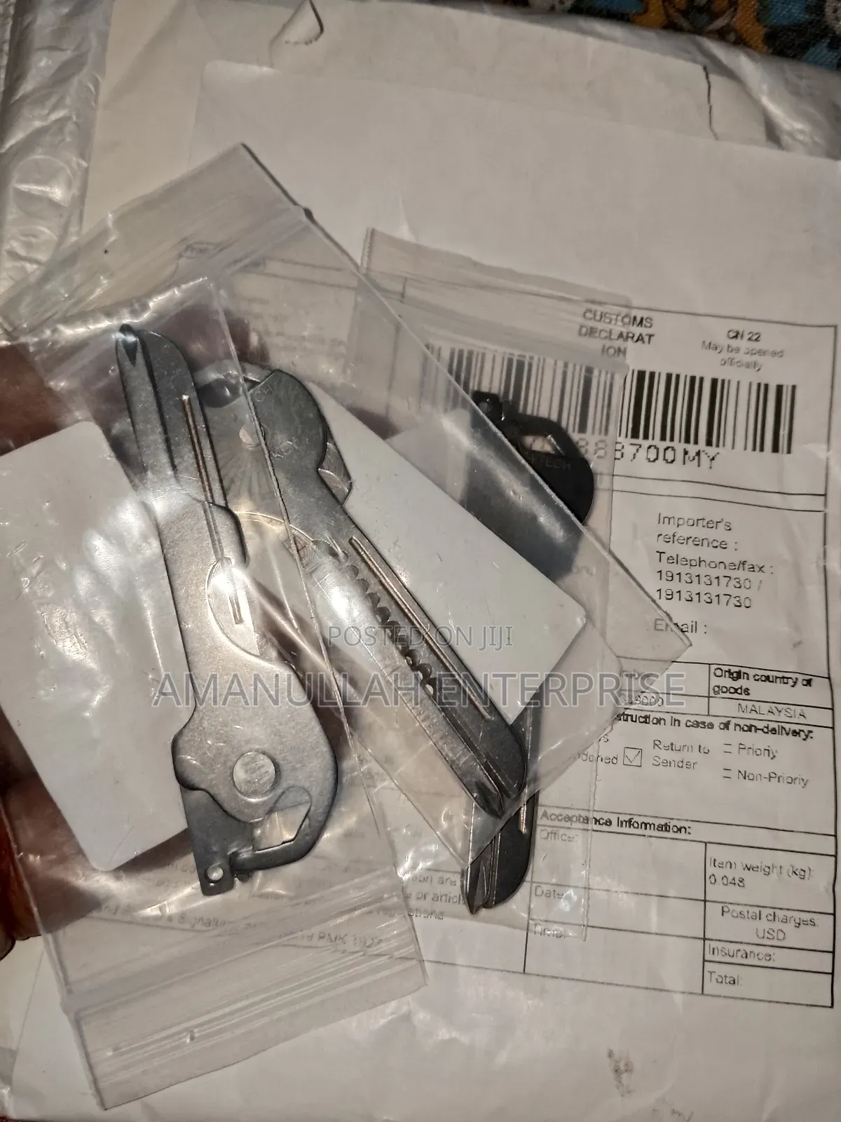 Swiss+Tech 6-in-1 Utility Key Multi-Tool.