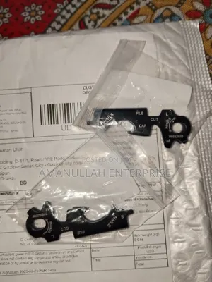 Stainless Steel Multitool Keychain Portable Tool for Various Tasks.