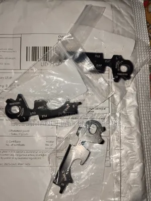 Stainless Steel Multitool Keychain Portable Tool for Various Tasks.