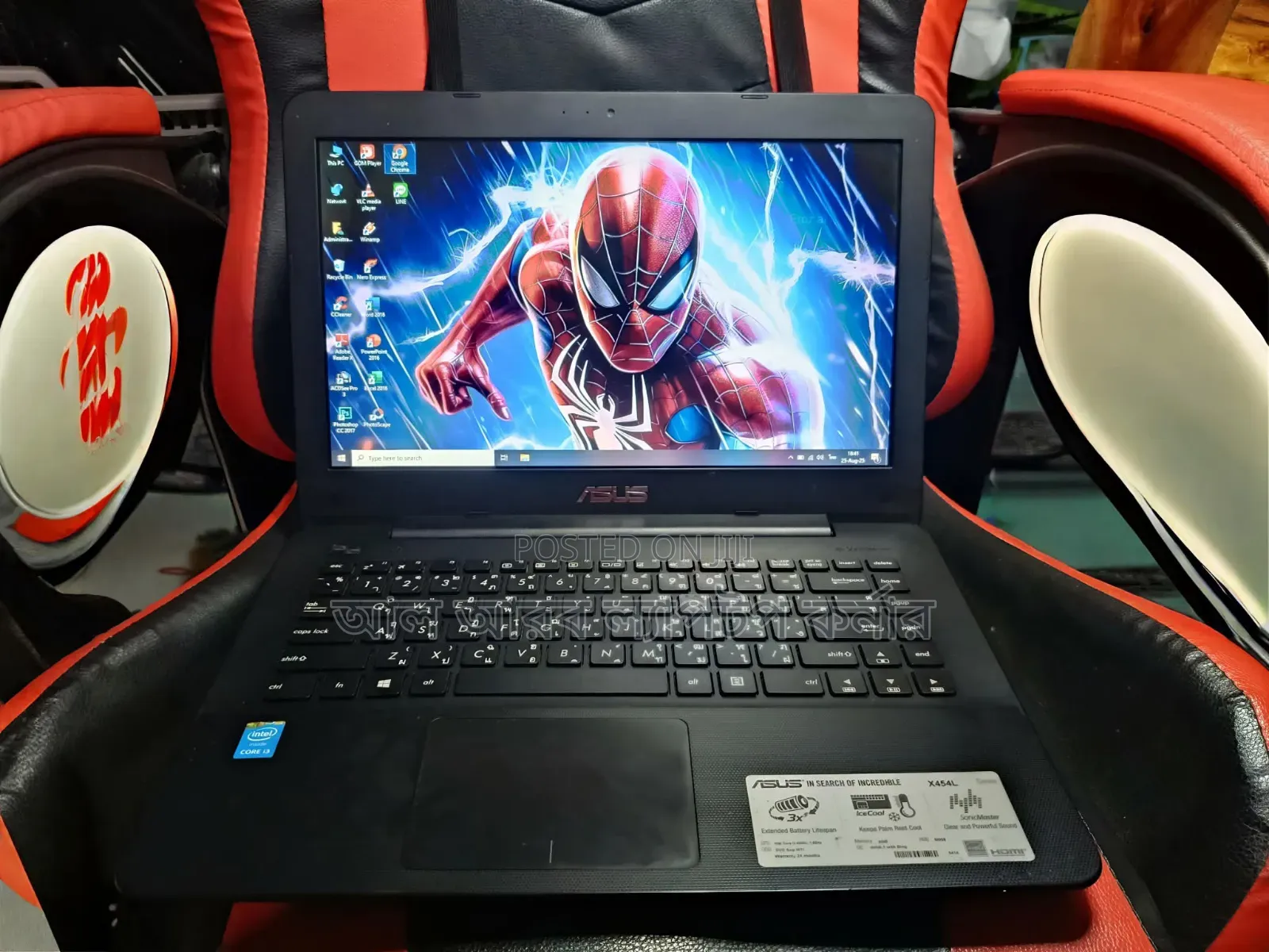 Laptop Asus VivoBook X540SA 8GB Intel Core I3 HDD 500GB