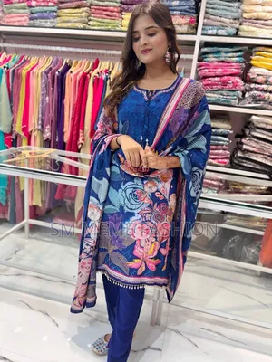 ডিজিটাল প্রিন্ট থ্রি পিস