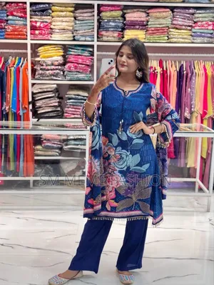 ডিজিটাল প্রিন্ট থ্রি পিস