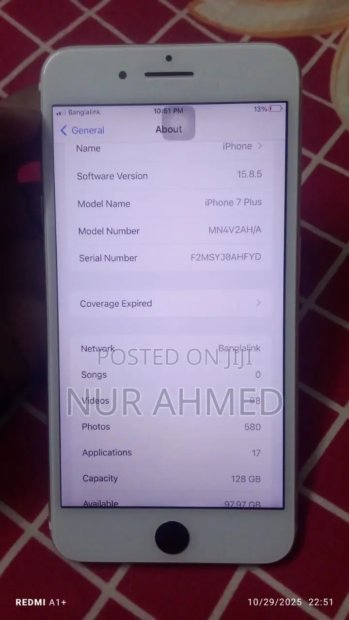 Apple iPhone 7 Plus 128 GB White